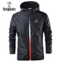 Spring Summer Mens Fashion Outerwear Windbreaker Men' S Thin Jackets Hooded Casual Sporting Coat Big Size