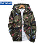 Mens Casual Camouflage Hoodie Jacket 2018 New Autumn Butterfly Print Clothes Men's Hooded Windbreaker Coat Male Outwear WS505