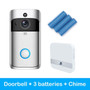 Wifi doorbell Camera Smart WI-FI Video Intercom Door Bell Video Call For Apartments IR Alarm Wireless color lens Security Camera