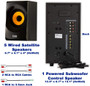 Acoustic Audio AA5170 Home Theater 5.1 Bluetooth Speaker System 700W