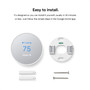 Smart Thermostat for Home - Programmable Wifi Thermostat - Snow.