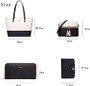 Women Fashion Synthetic Leather Handbags Tote Bag Shoulder Bag