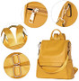 CLUCI Women Backpack Purse Fashion Leather Large Designer Travel Bag