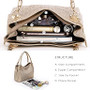 Leather Handbag for Women, Ladies Top-handle Tote Crossbody Shoulder Bag