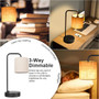 3 Way Dimmable Touch Control Industrial Nightstand lamp