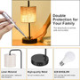 3 Way Dimmable Touch Control Industrial Nightstand lamp