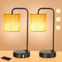 3 Way Dimmable Touch Control Industrial Nightstand lamp