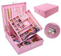 Two-Layer Lint Jewelry Organizer with Lock