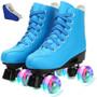 Gets Women's Roller Skates PU Leather High-top Roller Skates