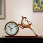 Mantel Clock for Living Room Bathroom Decoration Metal