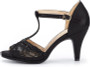 Women's Amore Fashion Stilettos Open Toe Pump Heel Sandals
