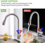 Kitchen Sink Faucet, Kitchen Faucet Stainless Steel with Pull Down Sprayer