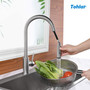 Tohlar Kitchen Sink Faucets with Pull-Down Sprayer
