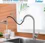 Tohlar Kitchen Sink Faucets with Pull-Down Sprayer