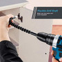 Cordless Drill/Driver Kit, undreem Impact drill set with 2X 21V batteries & Cleaning Brush.