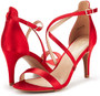 Women's Dolce Fashion Stilettos Open Toe Pump Heel Sandals