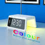 Digital Alarm Clock with Wireless Phone Charger for Bedroom Alarm Clock