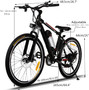 Kemanner 26 inch Electric Mountain Bike 21 Speed