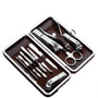 Nail Tools with Luxurious Travel Case, Set of 12 … (nail clippers 12pcs)