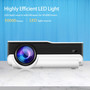Iolieo 5500 Lumen 1080P Supported Home Projectors