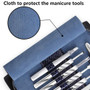 Clipper Set Professional Manicure Pedicure Set with Portable Travel Case