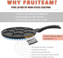 FRUITEAM Pancake Pan Nonstick Griddle 10 Inch Pancake Maker