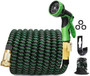 25ft Expandable Water Garden Hose, Flexible Hose with Strength Stretch Fabric.