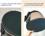 Seat Farming Cushion Hip Chair Easy To Working With Waist buckle.