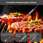 BFOUR Meat Thermometer, Wireless Bluetooth Digital Meat Thermometer