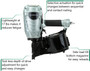 Coil Framing Nailer, 1-3/4-Inch up to 3-1/2-Inch , Tool-less Depth Adjustment.