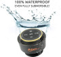 iFox iF012 Bluetooth Shower Speaker - Certified Waterproof - Wireless It Pairs Easily to All Your Bluetooth Devices