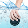 Bluetooth Shower Speakers, HAISSKY Portable Wireless Waterproof Speaker with FM Radio & Suction Cup, Pairs
