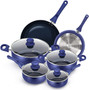 Cookware-Set Nonstick Pots and Pans-Set Copper Pan - KUTIME 10pcs Cookware Set