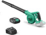 Cordless Leaf Blower,2.0 Ah Li-ion Battery & Charger, for Blowing Leaf/Snow, Dusting.