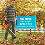 20V MAX Cordless Leaf Blower - Leaf Blower Kit - Axial, Battery and Charger Included