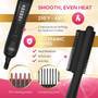 5 Heat Settings for Curly, Straight, or Frizzy Hairstyles, Professional Salon Styler, Marble