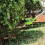 8 Inch 40V Cordless Pole Saw with Hedge Trimmer, With 2.0Ah Battery and Charger..