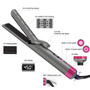 INGLAM 360° Airflow Styler Hair Straightener with Cooling Fan, 2 in 1