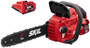 40V Chainsaw Kit Includes 2.5Ah Battery and Auto PWR Jump Charger.