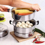 VONOTO Steaming Cookware, Cookware Steamer Pot