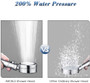 Hight Pressure Chrome Handheld Showerhead with Stainless Steel Hose and Shower Head Holder