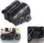 Motorcycle Saddle Bags Side Bags Saddlebags Softail PU Leather for Harley