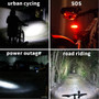 Super Bright 5 Modes LED Bike Lights | Front & Back Set