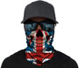 US Flag Theme Designed Polyester Multifunction UV protection Face Mask Balaclava Headwrap Bandana Motorcycle Neck Gaiter