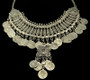 Gypsy Soul Tribal Vintage Coins Necklace