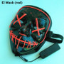 Halloween Party & Rave Glow Mask