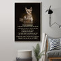 To My Chihuahua You're My Family Poster Print Art Room Decor Gift For Chihuahua Owner Lover