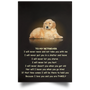 Golden Retriever To My Retriever You're My Family Poster Print Sentimental Dog Owner Gift