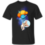 Chihuahua Balloon T-Shirt Astronaut Dogs Unisex Shirt Gifts For Dog Lover