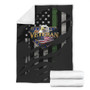 Eagle Veteran Logo American Flag Fleece Blankets Veterans Day Gift Ideas
